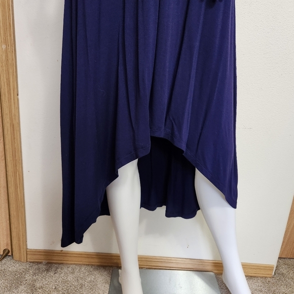 Navy blue Cable & Gauge maxi dress size xs - Picture 3 of 10